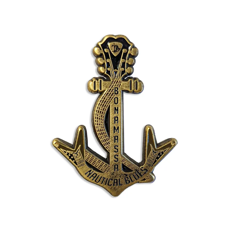 Joe Bonamassa Nautical Blues pin emalje samleobjekt