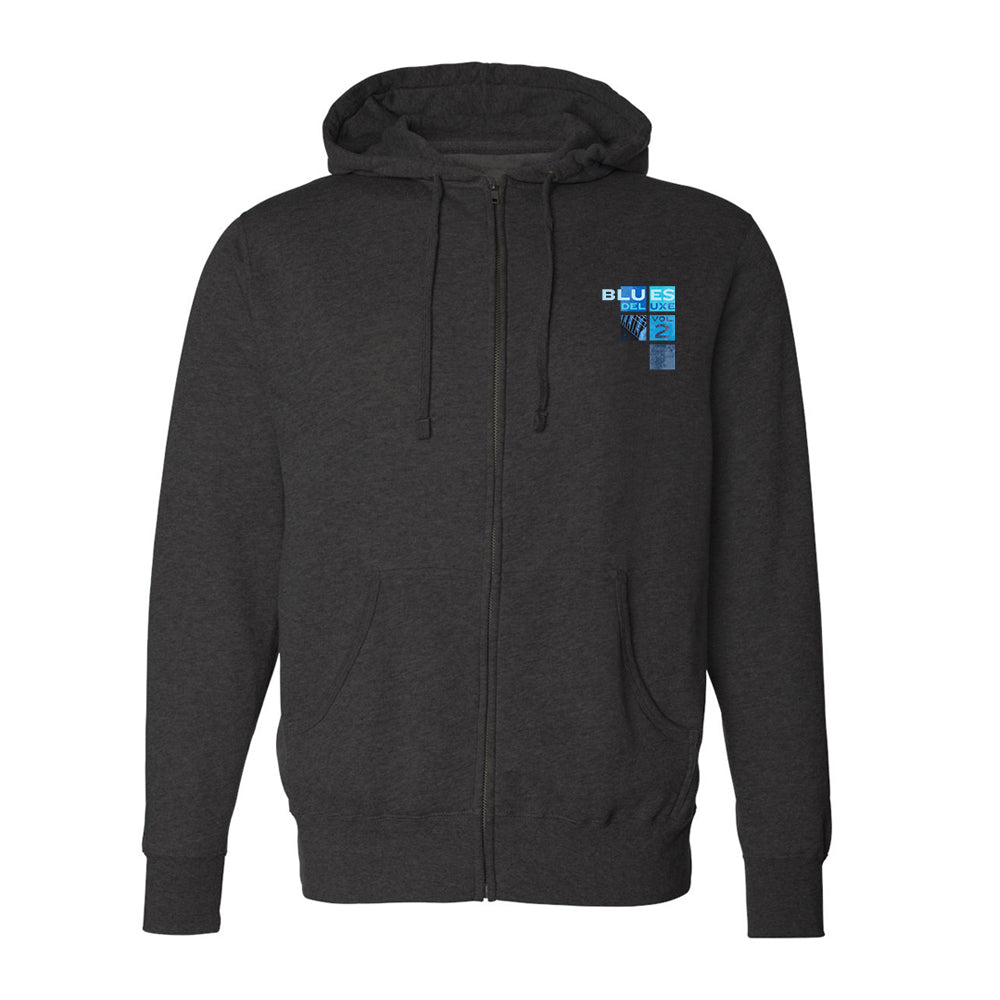 Joe Bonamassa Blues Deluxe Vol. 2 zip-hettegenser svart unisex