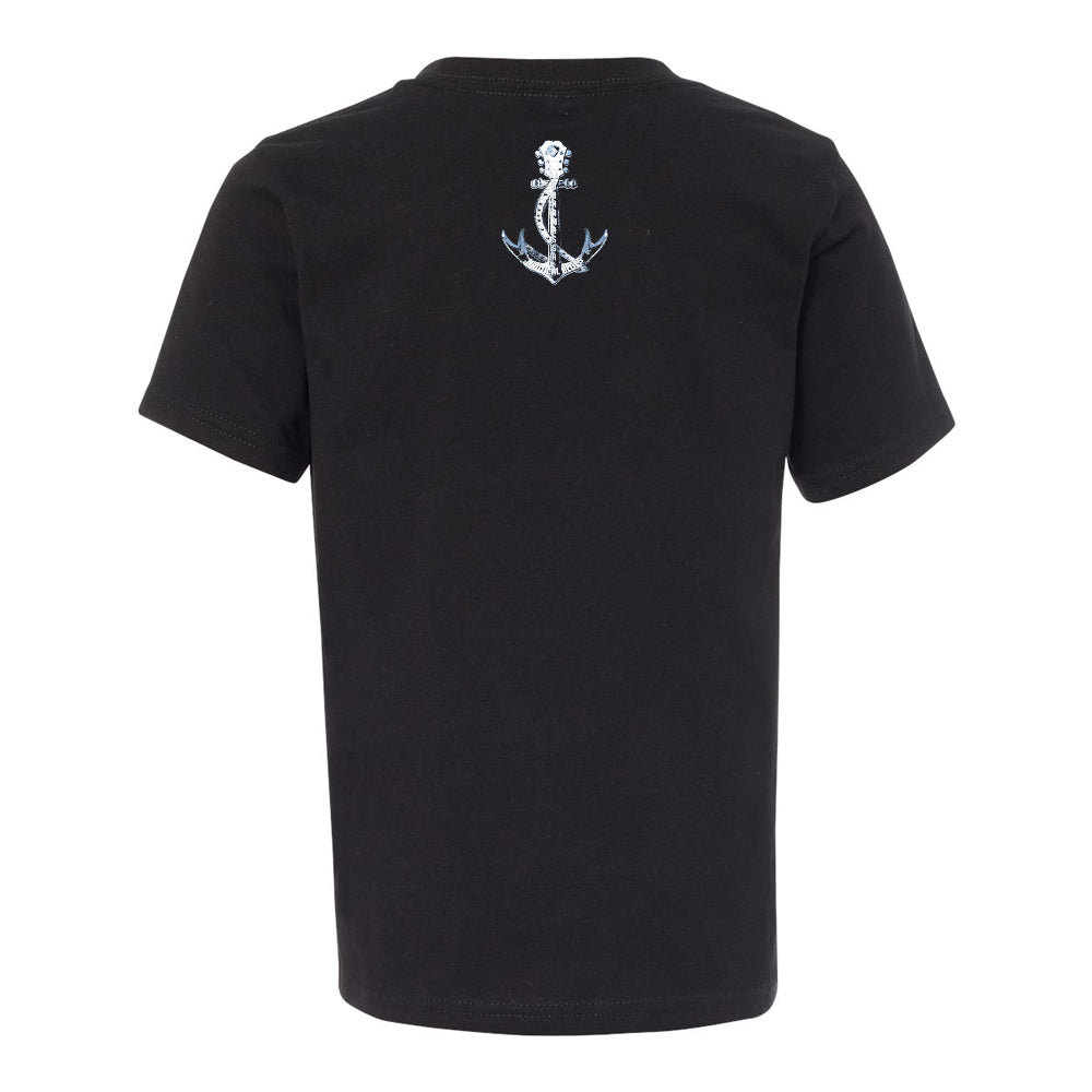 Joe Bonamassa Nautical Blues t-skjorte barn svart bomull
