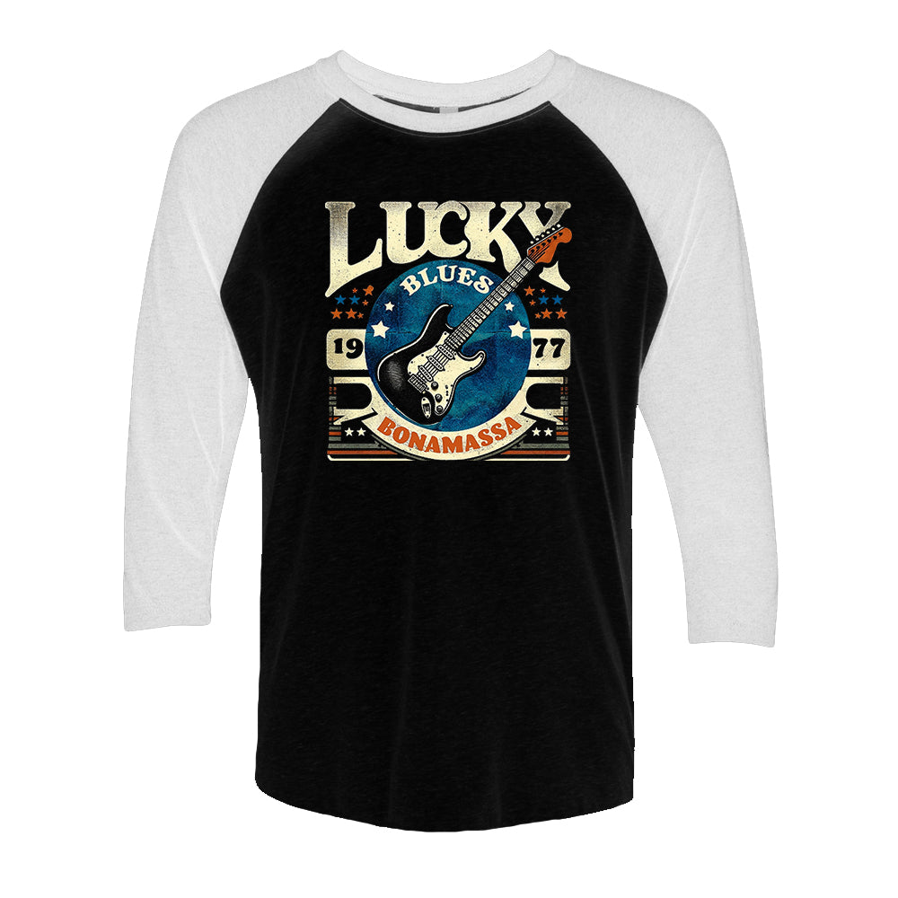 Joe Bonamassa Lucky Blues Strat 3/4 t-skjorte unisex