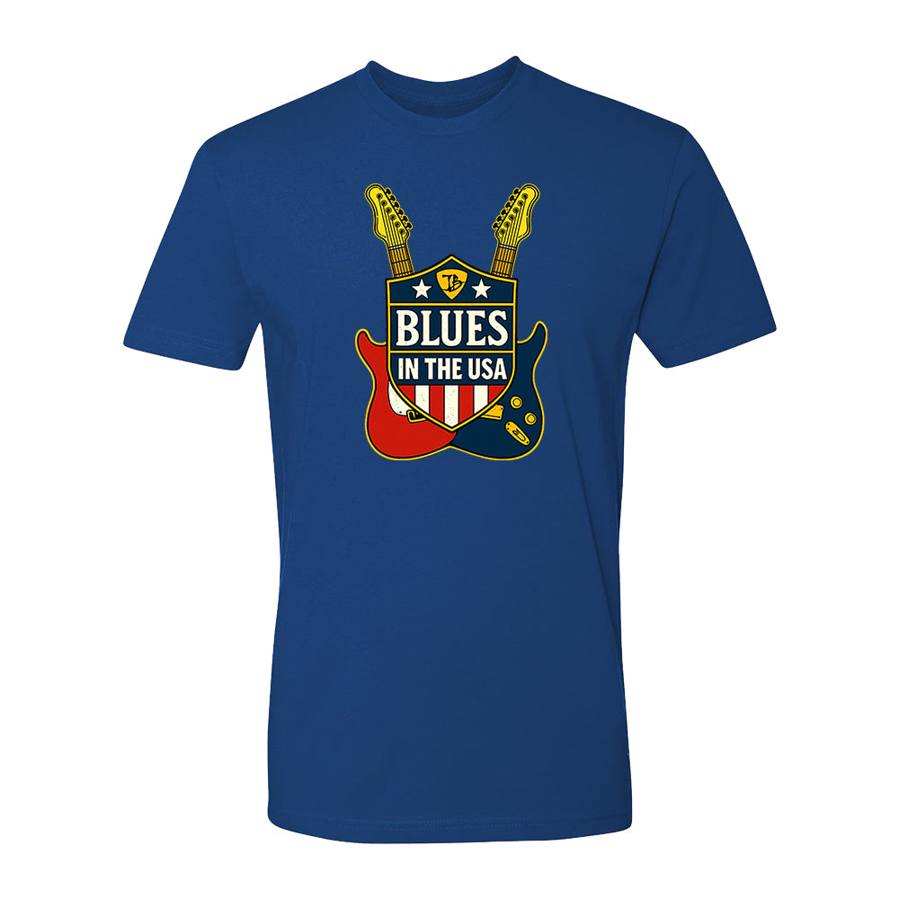 Joe Bonamassa Blues In The USA t-skjorte svart
