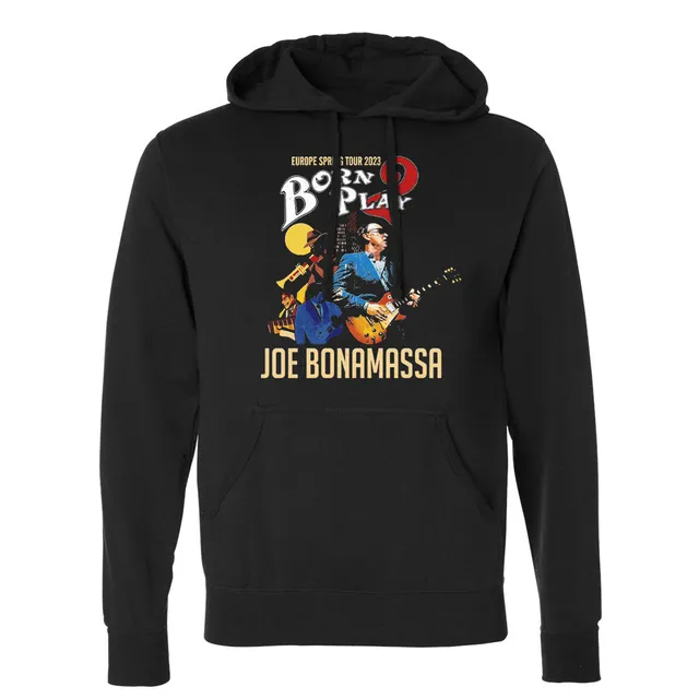 Joe Bonamassa Europe Spring Tour 2023 hettegenser svart