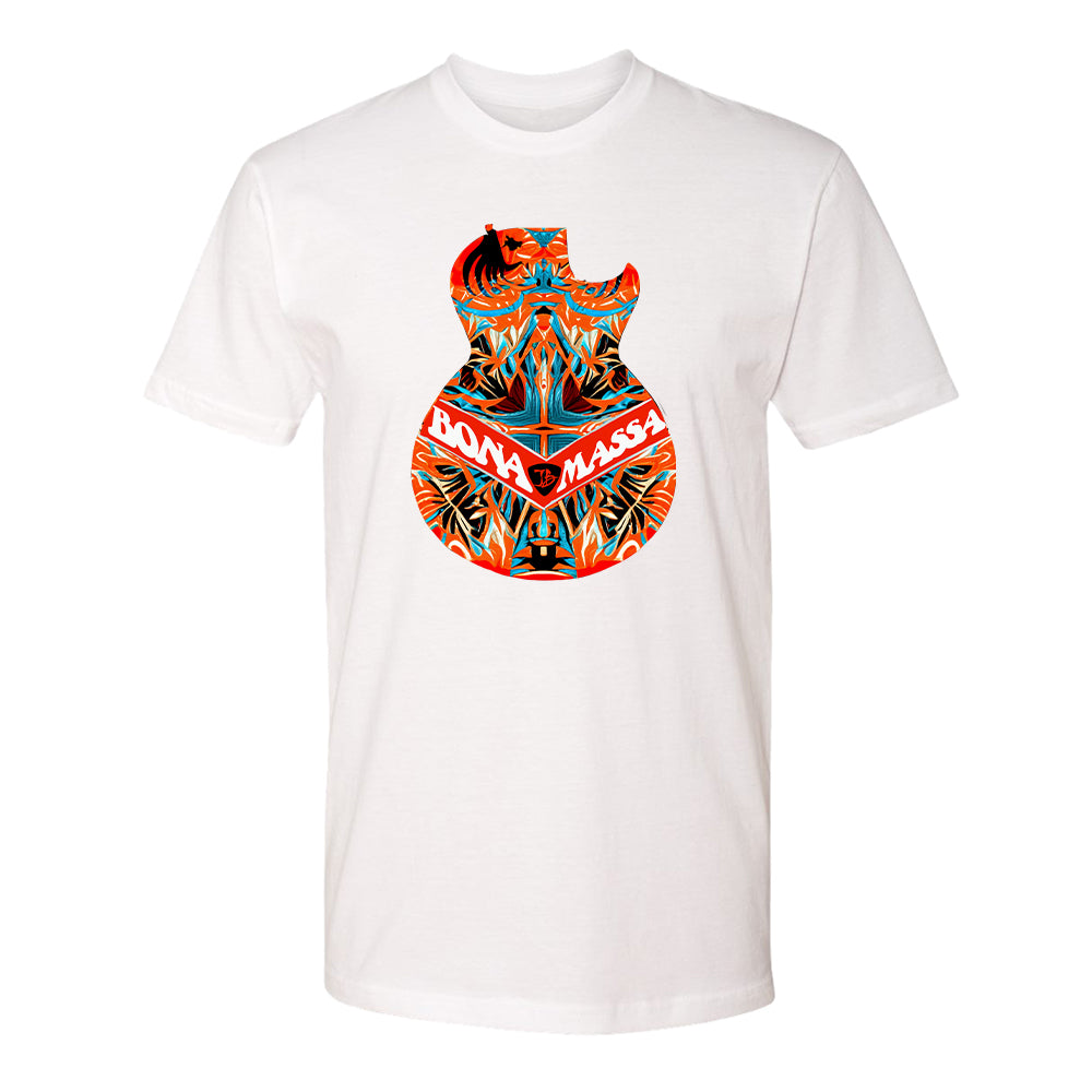 Joe Bonamassa Tribal Guitar t-skjorte svart bomull