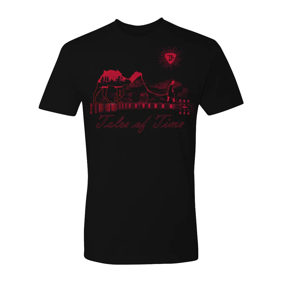 Joe Bonamassa Tales of Time t-skjorte unisex svart bomull