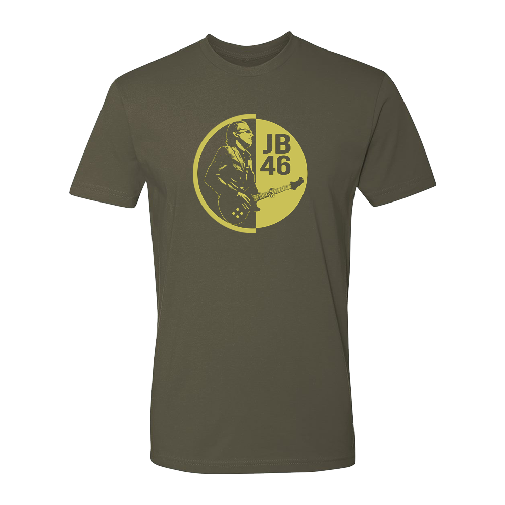 Joe Bonamassa 46 Years of Blues t-skjorte svart bomull