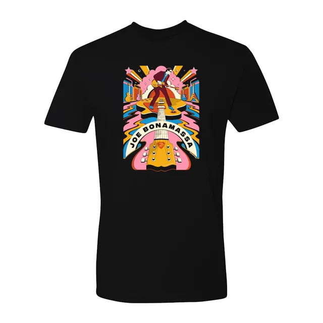 Joe Bonamassa Cosmic Groove T-skjorte unisex svart