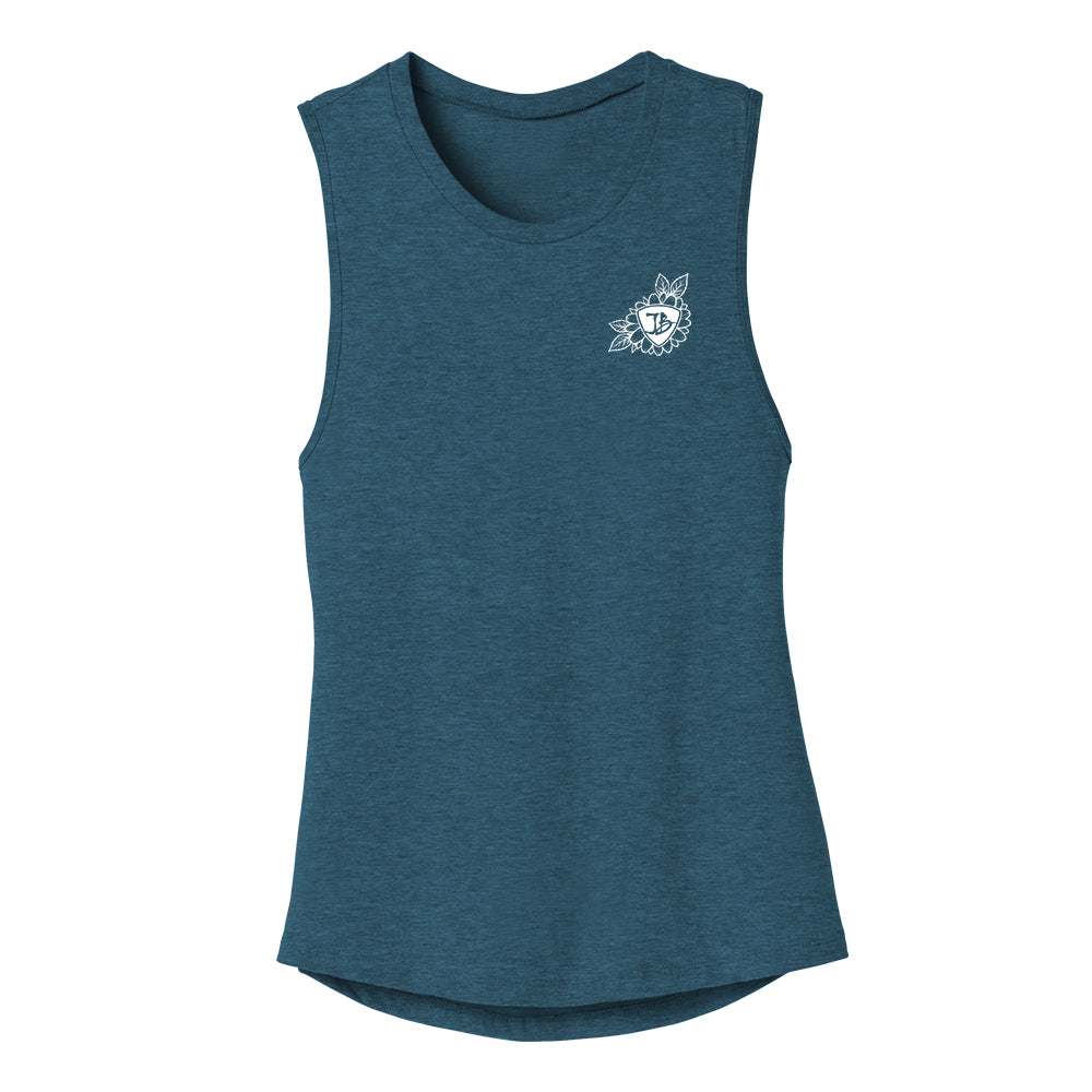 Joe Bonamassa Blues Angel singlet dame svart bomull