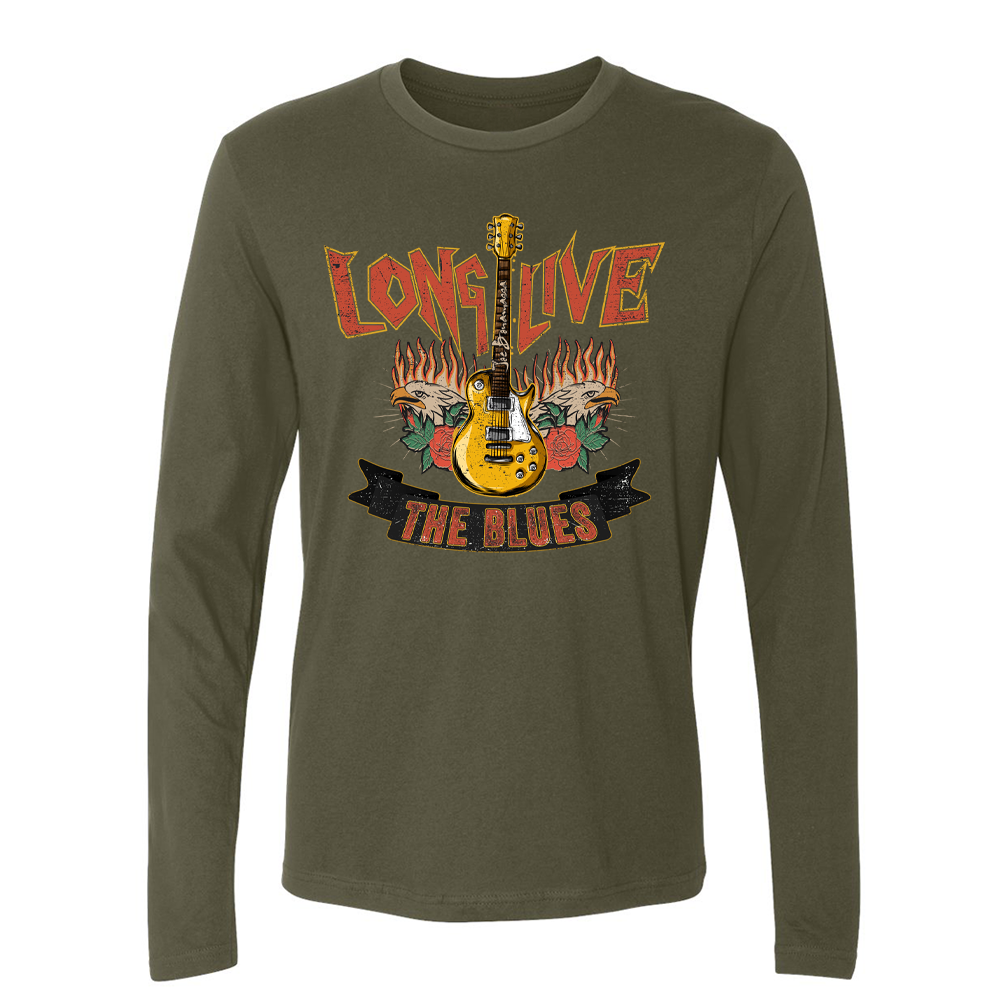 Joe Bonamassa Long Live the Blues langermet t-skjorte svart