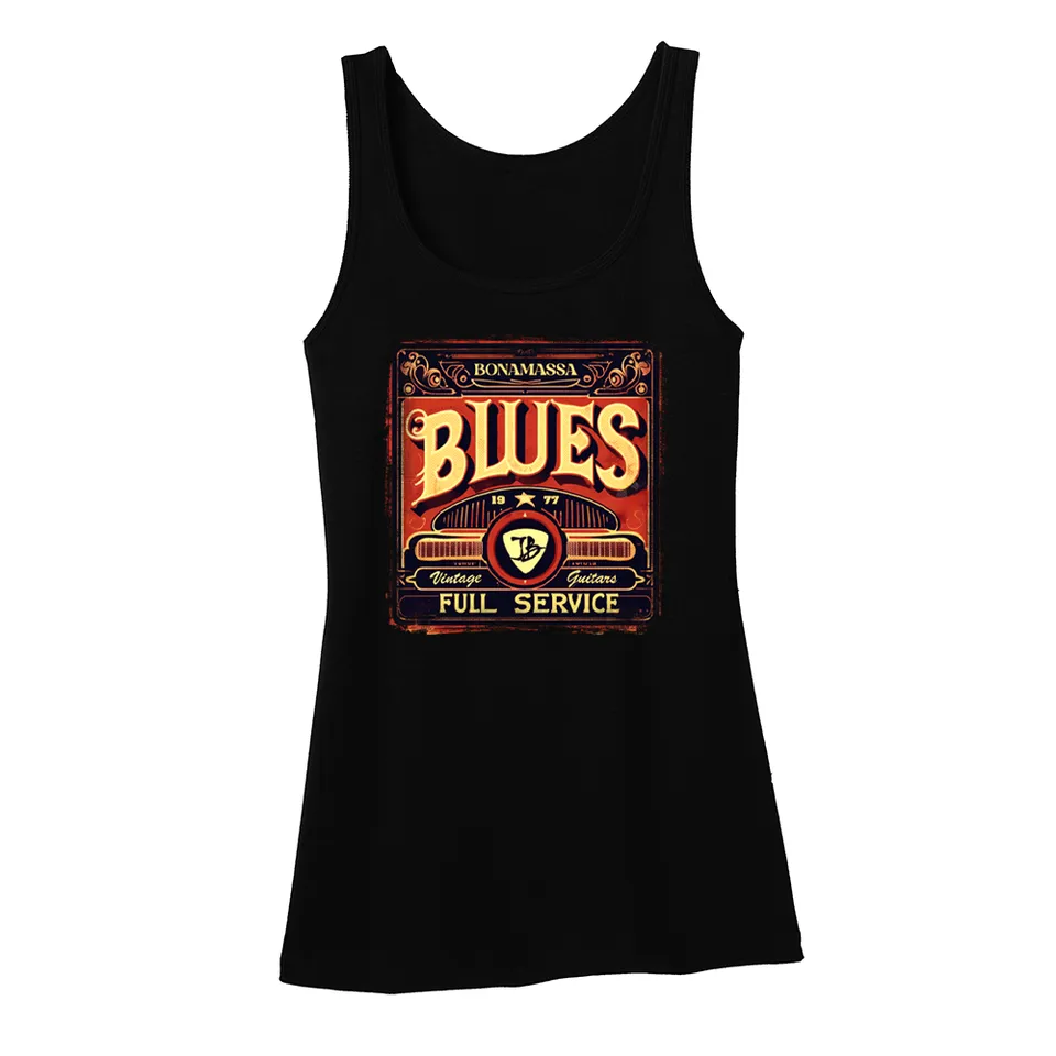 Joe Bonamassa Full Service Blues singlet dame svart bomull