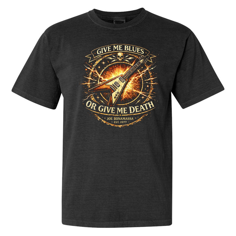 Joe Bonamassa Give Me Blues Or Give Me Death t-skjorte