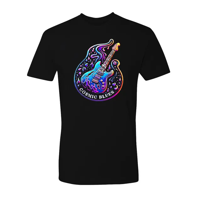 Joe Bonamassa Cosmic Blues Melt t-skjorte svart bomull