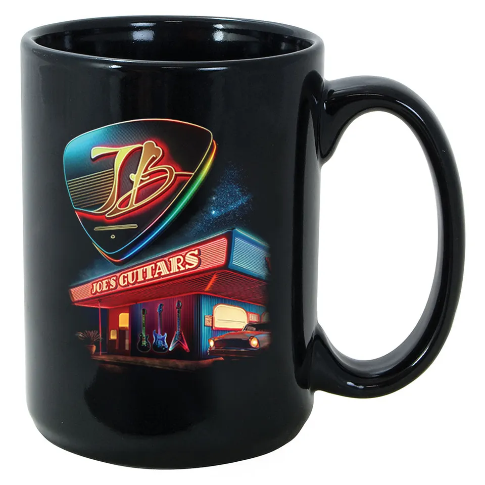 Joe Bonamassa Joe's Guitars Neon Diner krus 11 oz keramikk