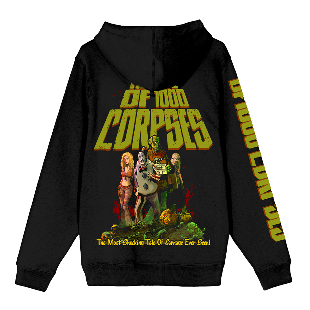 Rob Zombie Corpses & Carnage hettejakke glidelås