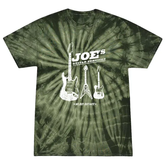 Joe Bonamassa Joe's Guitar Service t-skjorte tie-dye grønn