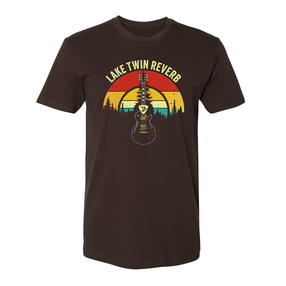 Joe Bonamassa Lake Twin Reverb t-skjorte unisex svart bomull