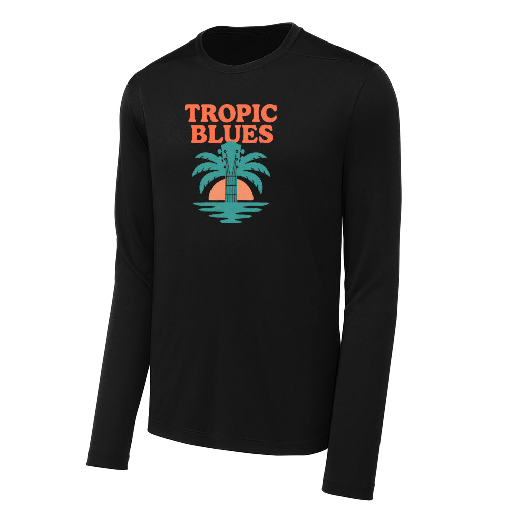 Joe Bonamassa Tropic Blues UV langermet trøye svart UPF50