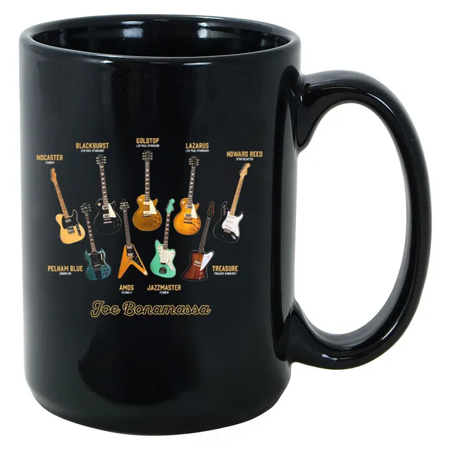 Joe Bonamassa Live To Play Play To Live krus 11 oz keramikk