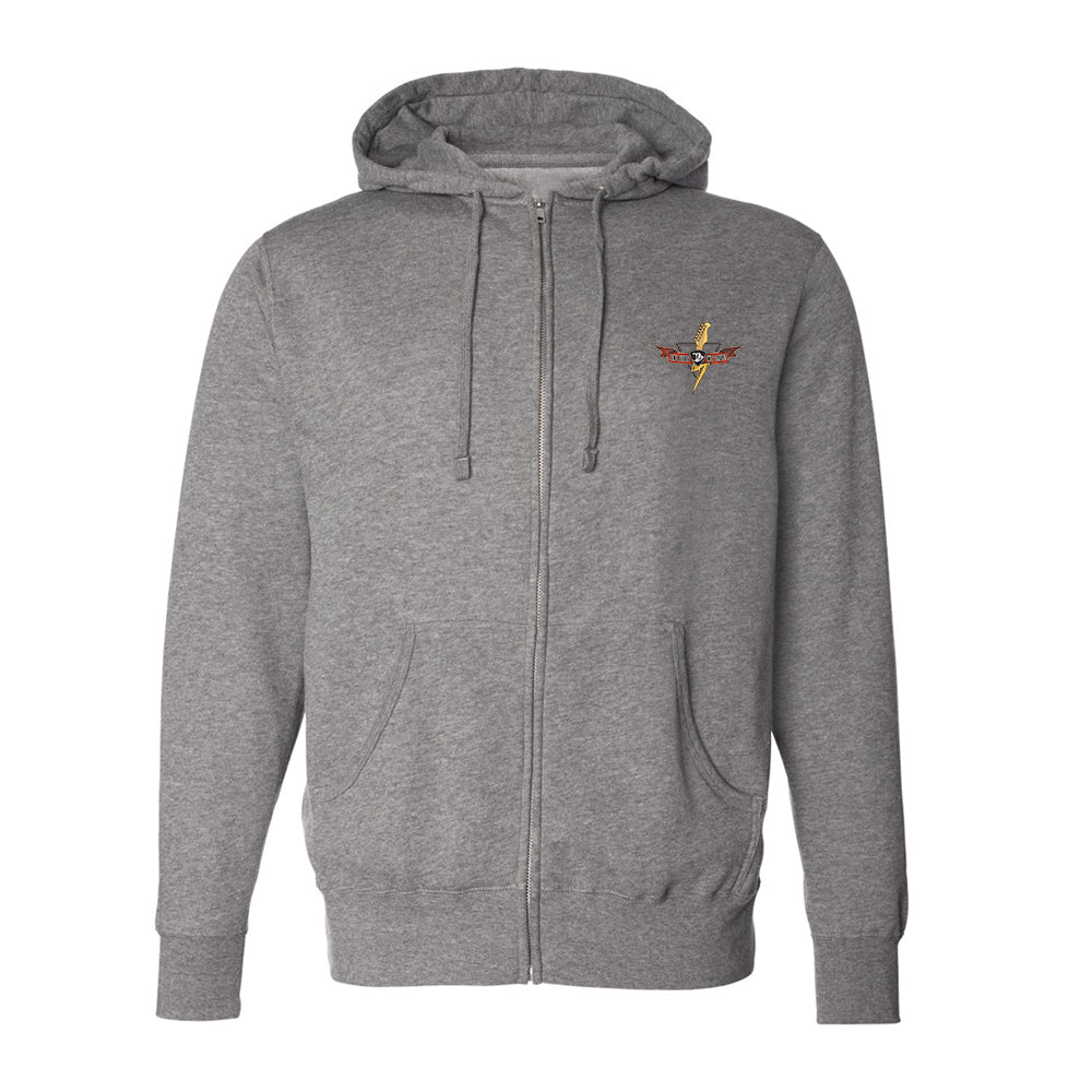 Joe Bonamassa Blues Thunderbolt hettejakke glidelås unisex