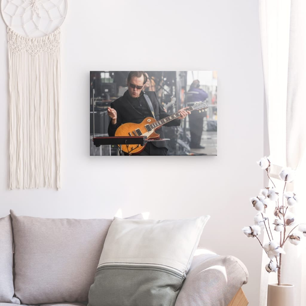 Joe Bonamassa Blues Thereminist lerret canvas