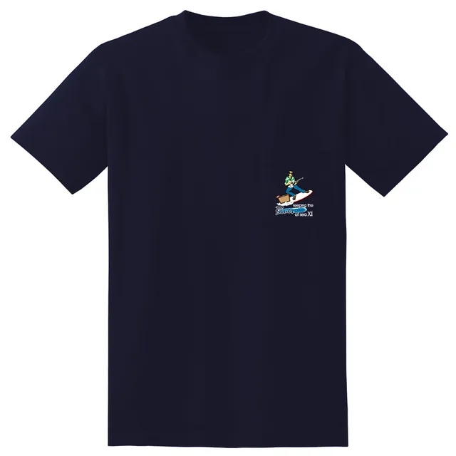 Joe Bonamassa KTBA at Sea XI t-skjorte unisex navy