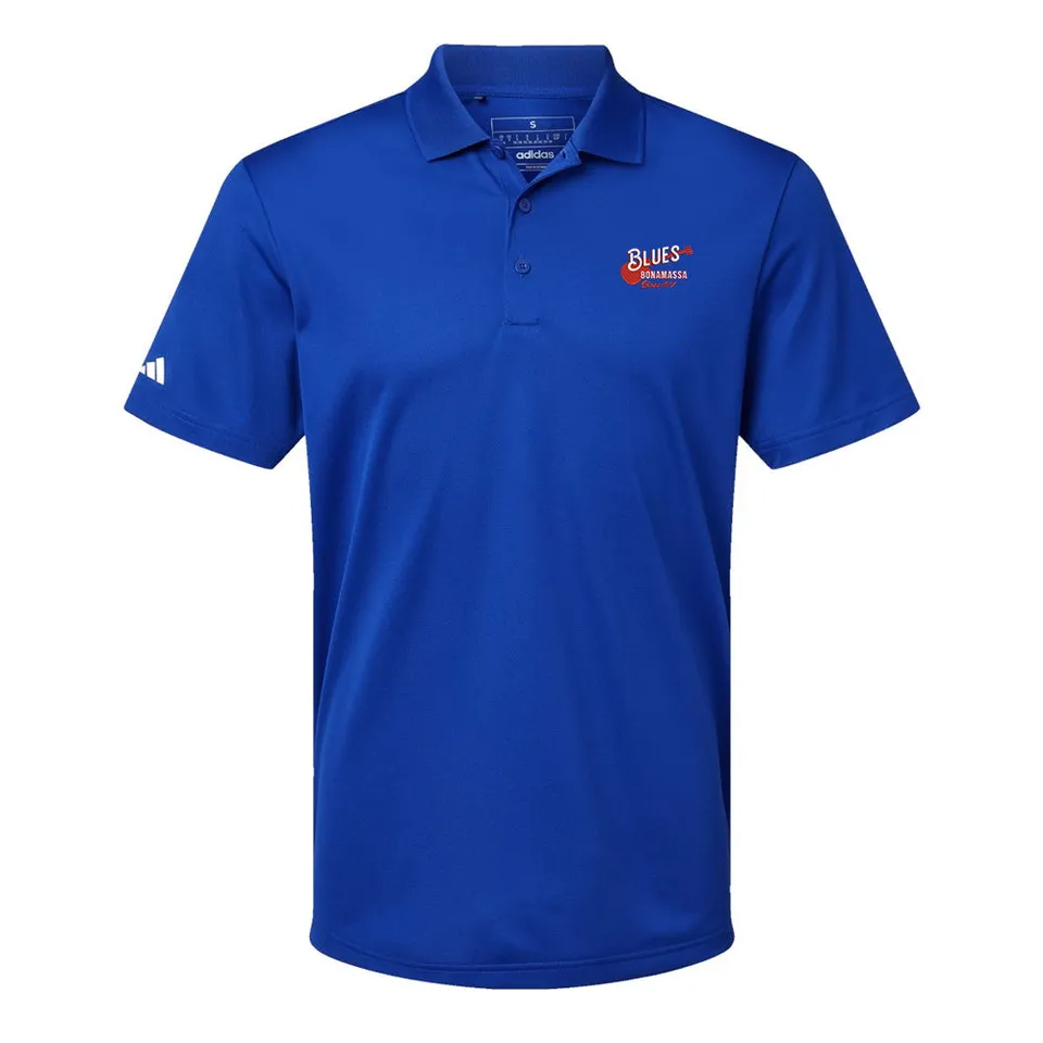 Joe Bonamassa Certified Blues Adidas Basic polo herre resirkulert
