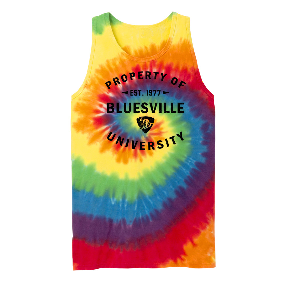 Joe Bonamassa Bluesville tie-dye tank topp unisex bomull