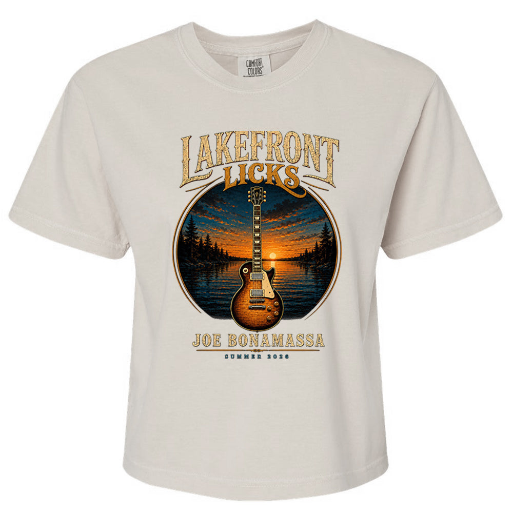 Joe Bonamassa Lakefront Licks t-skjorte dame svart bomull