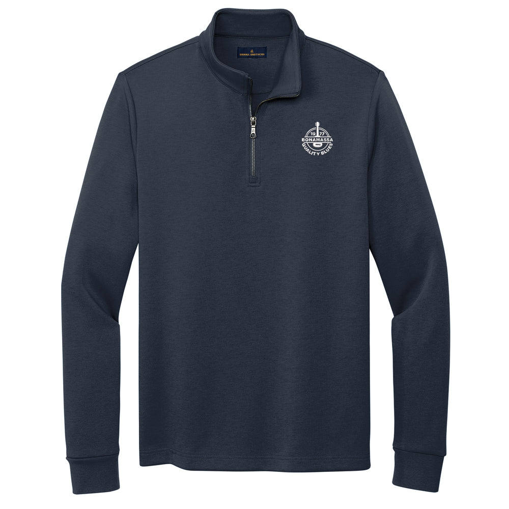 Joe Bonamassa Acoustic Quality Blues Brooks Brothers Double Knit 1/4 Zip genser bomull
