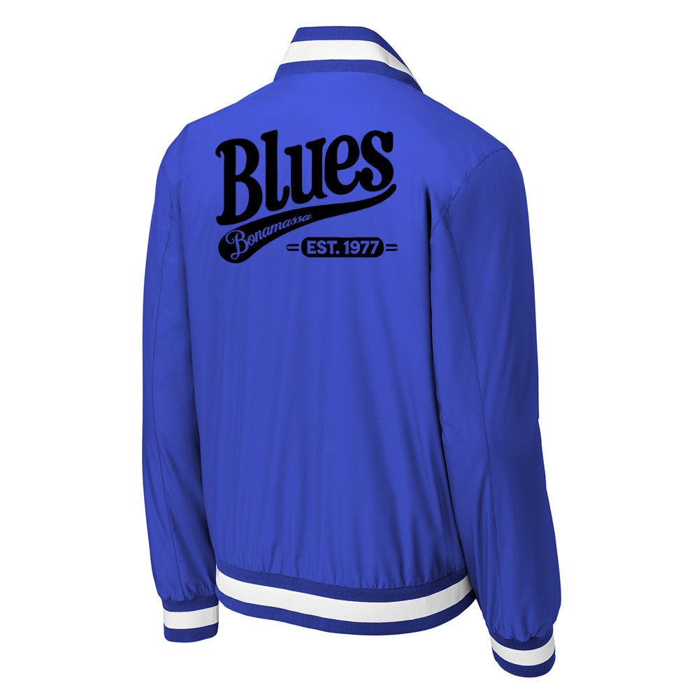 Joe Bonamassa Blues Est 1977 varsityjakke herre isolert