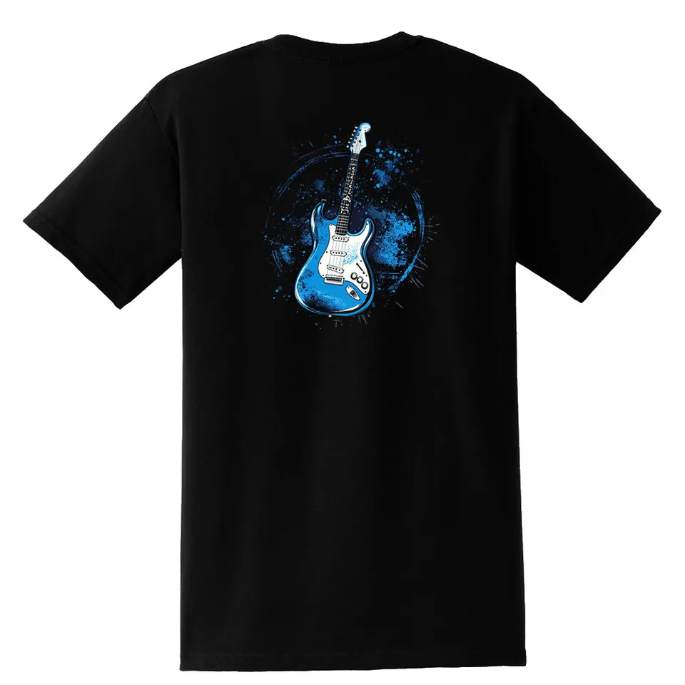 Joe Bonamassa Blues Burst Pocket t-skjorte unisex bomull