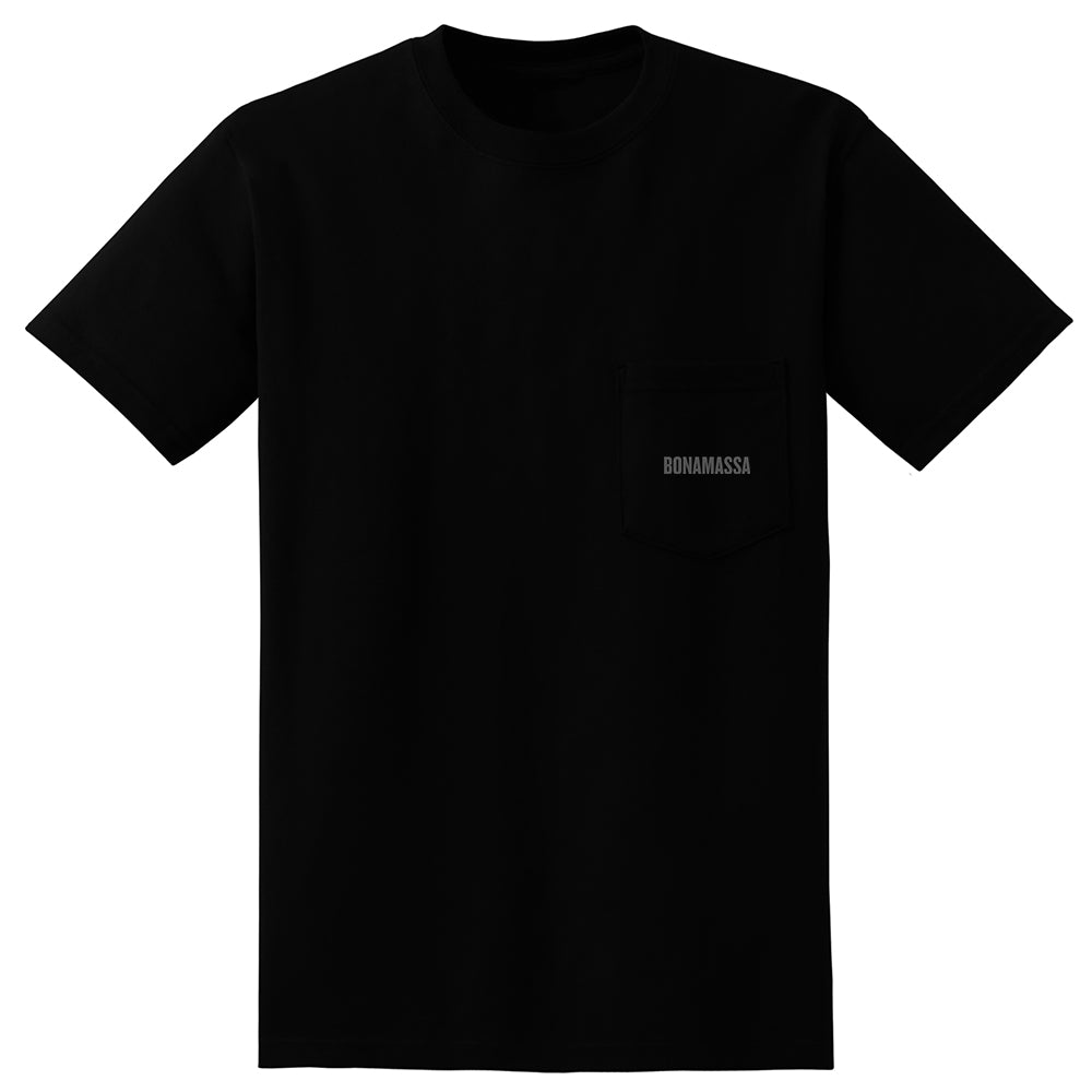 Joe Bonamassa Quadamassa 2.0 t-skjorte lomme unisex