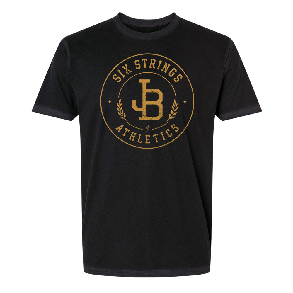 Joe Bonamassa Six Strings Crest t-skjorte unisex washed black
