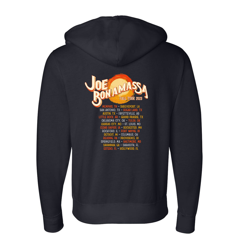 Joe Bonamassa U.S. Fall Tour 2023 Serenade hettegenser zip unisex