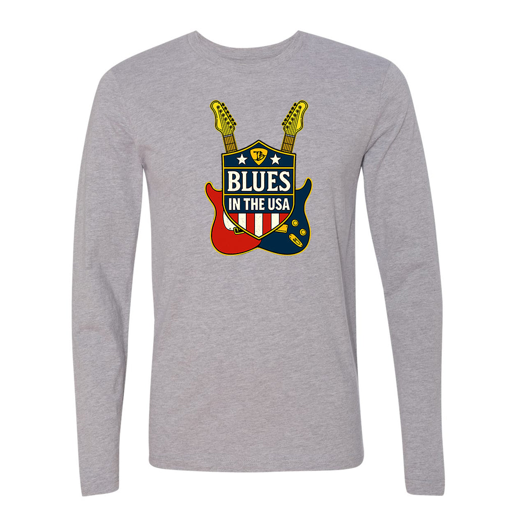 Joe Bonamassa Blues In The USA langermet t-skjorte svart