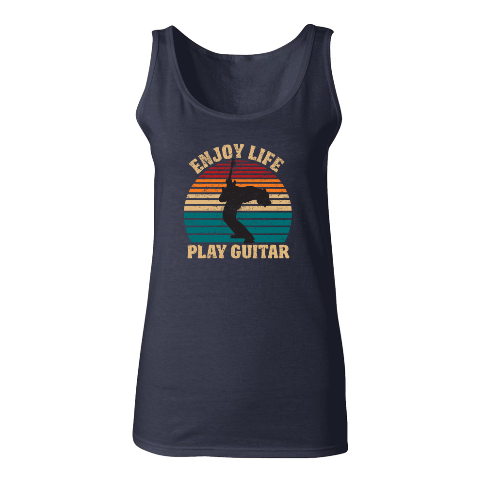 Joe Bonamassa Vintage Enjoy Life singlet dame svart bomull