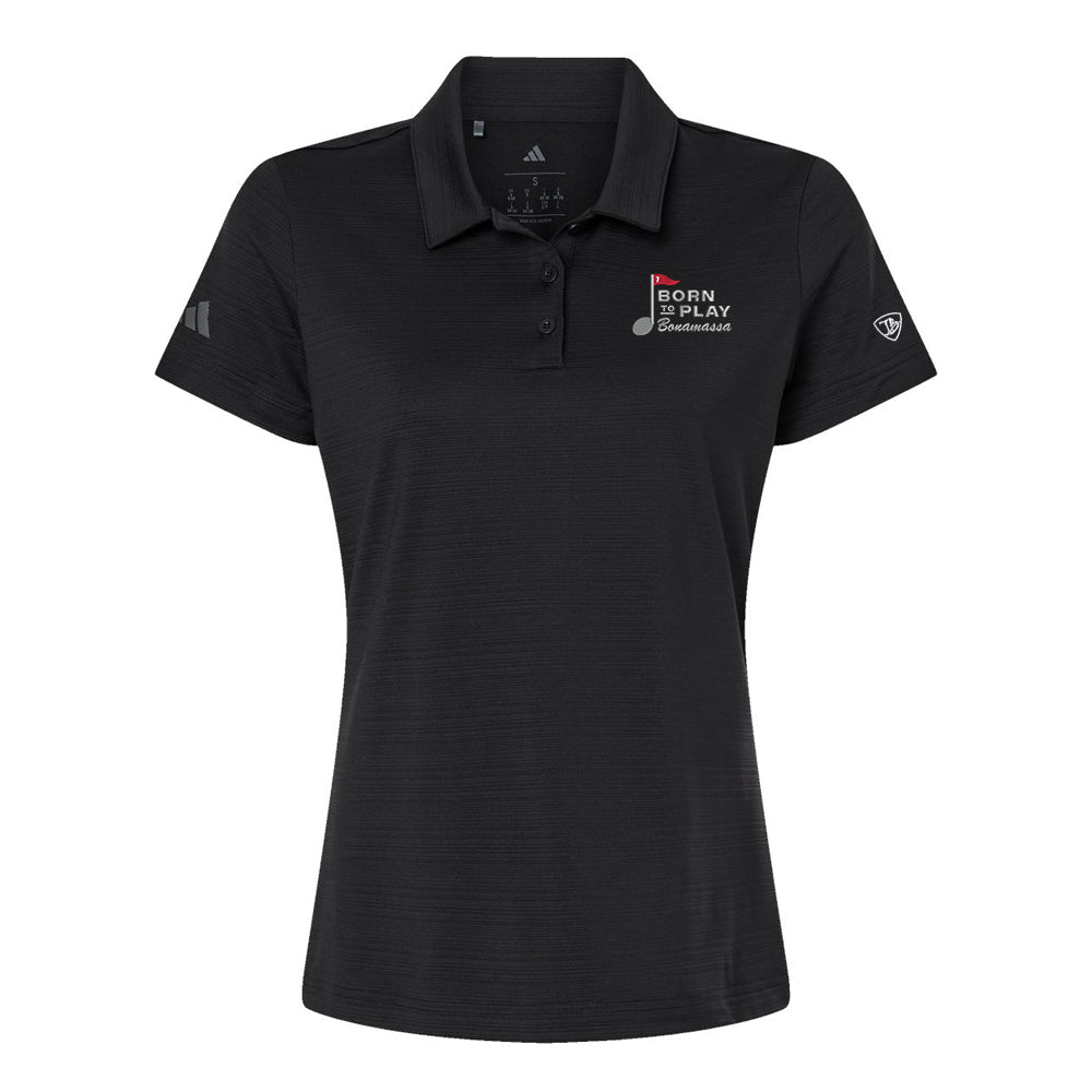 Joe Bonamassa Born 2 Play polo dame Adidas mørkeblå stretch
