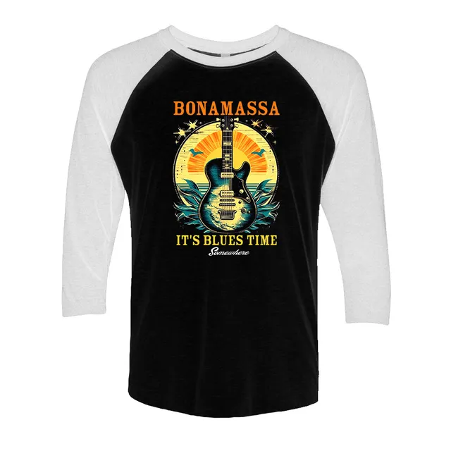 Joe Bonamassa It's Blues Time Somewhere 3/4 t-skjorte