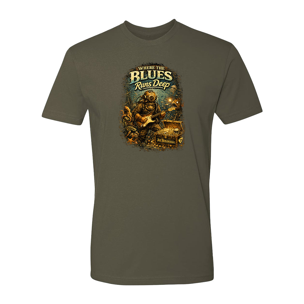 Joe Bonamassa Blues Runs Deep t-skjorte bomull unisex