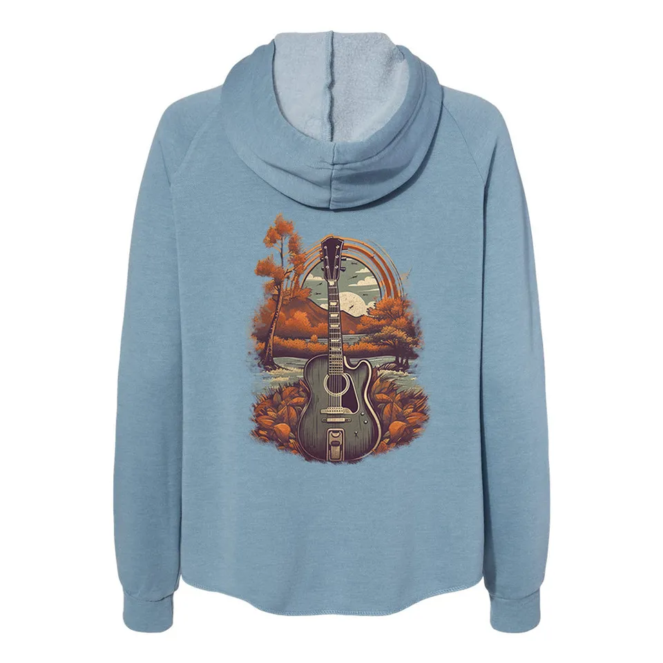 Joe Bonamassa Acoustic Autumn wave wash zip-hoodie dame