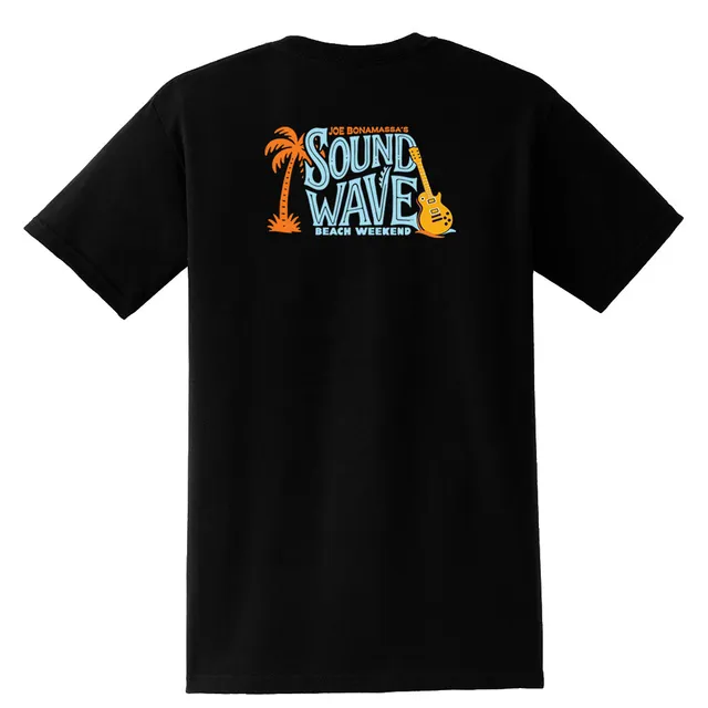 Joe Bonamassa Sound Wave Beach Weekend t-skjorte lomme