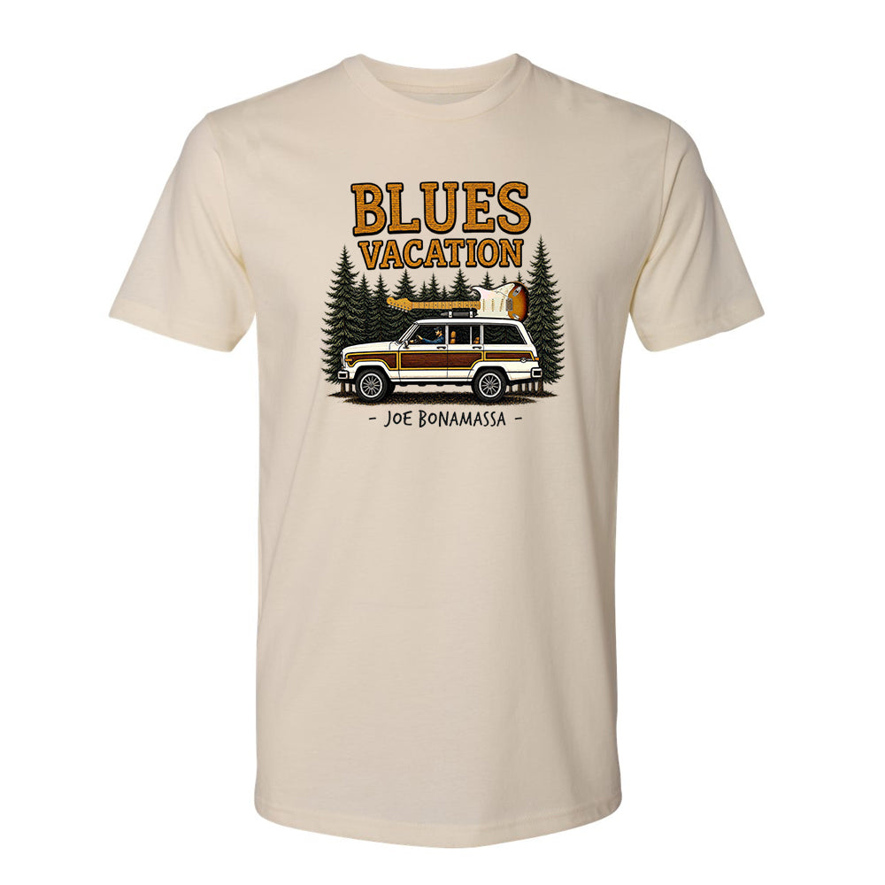 Joe Bonamassa Blues Vacation t-skjorte unisex bomull