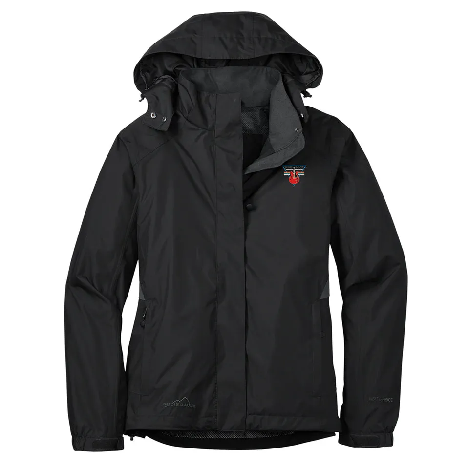 Joe Bonamassa Blues Rock Triangle regnjakke dame Eddie Bauer