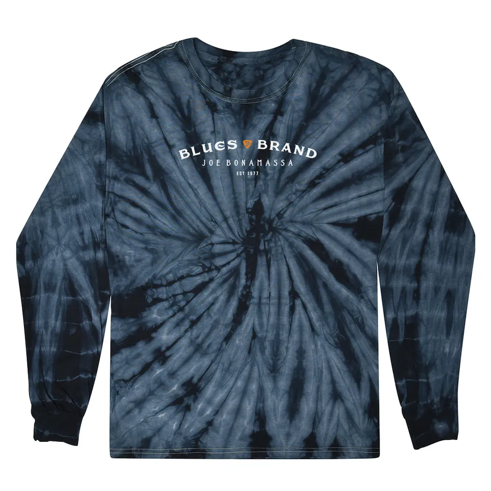 Joe Bonamassa Blues Brand langermet t-skjorte tie-dye bomull