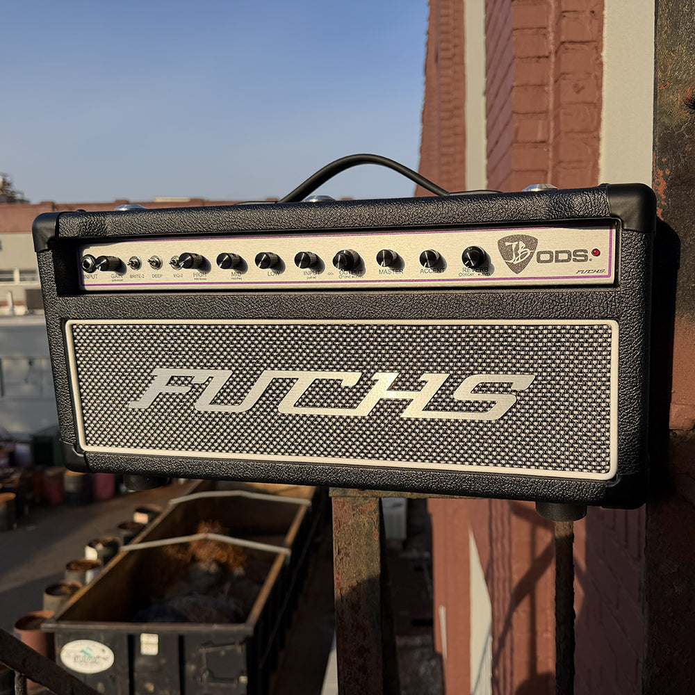 Joe Bonamassa Fuchs JB-ODS gitaramp depositum sølvpanel