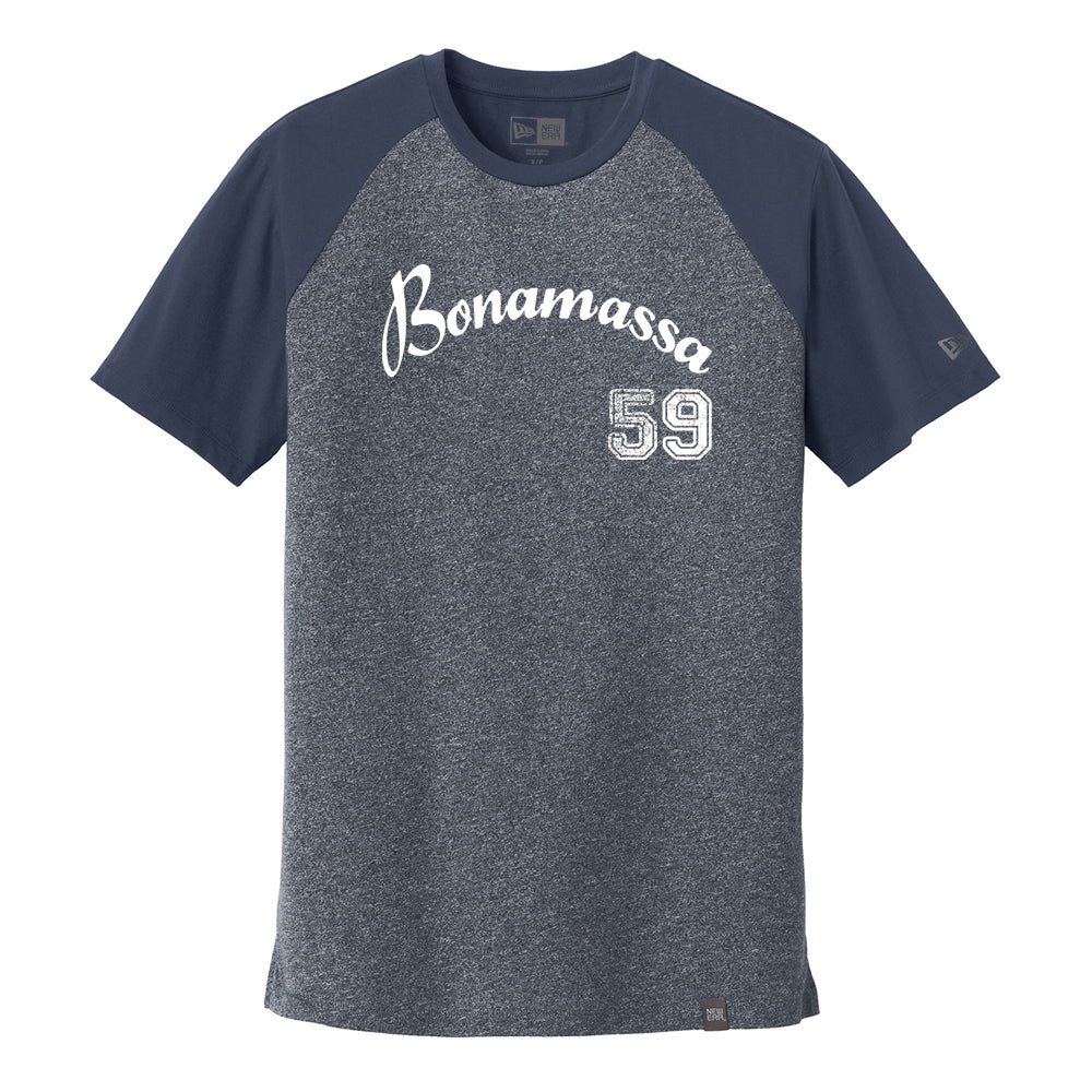 Joe Bonamassa Baseball Spring Varsity t-skjorte svart