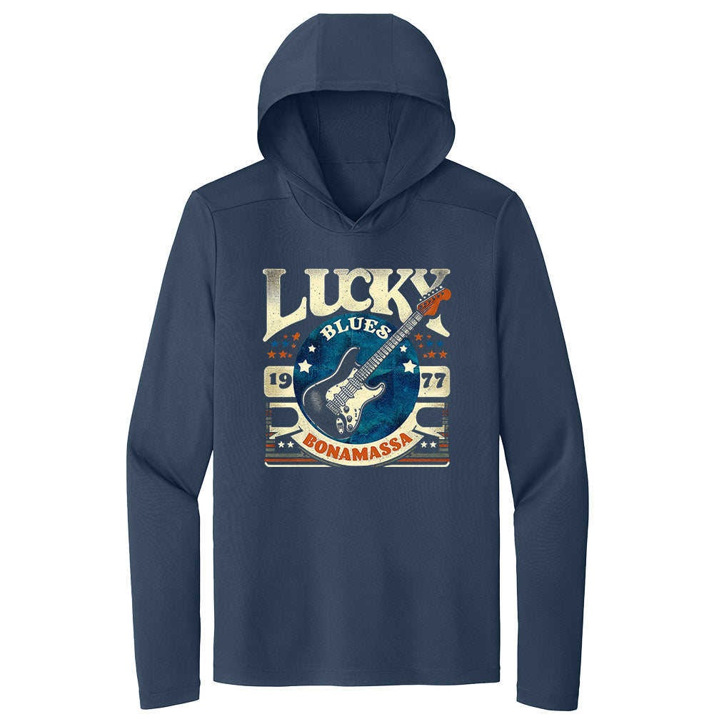 Joe Bonamassa Lucky Blues hettegenser svart UV 50 unisex