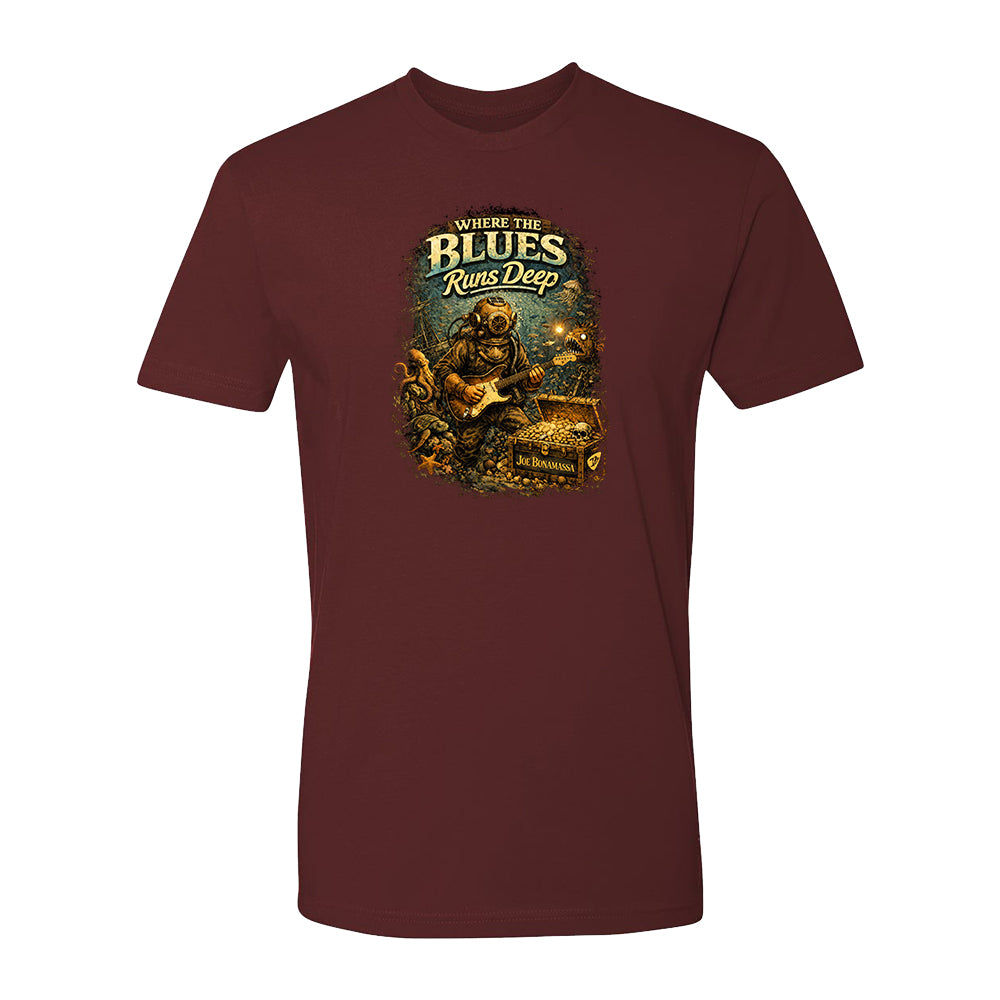 Joe Bonamassa Blues Runs Deep t-skjorte bomull unisex
