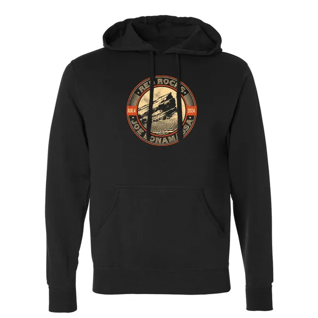 Joe Bonamassa Red Rocks 2024 hettegenser unisex svart