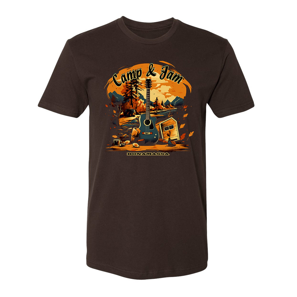 Joe Bonamassa Camp & Jam t-skjorte svart