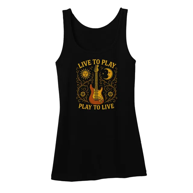 Joe Bonamassa Live To Play Play To Live singlet dame svart